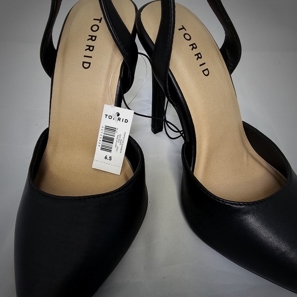 Pointed Toe Slingback Heel(WW) - Picture 7 of 7